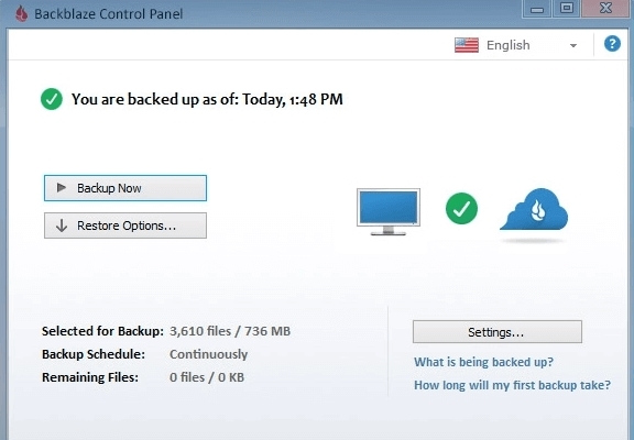 Backblaze(硬盘云备份工具)