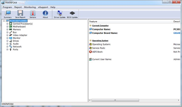 HWiNFO64(系统信息检测软件)V7.04.4485
