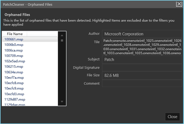 PatchCleaner(系统补丁清理工具)