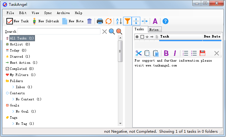 TaskAngel(个人任务管理工具)