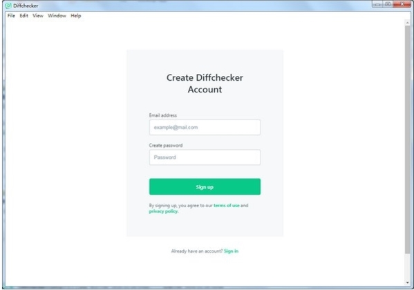 Diffchecker(文件差异对比工具)