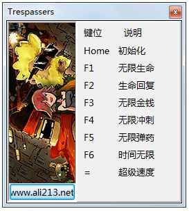侵入者七项修改器