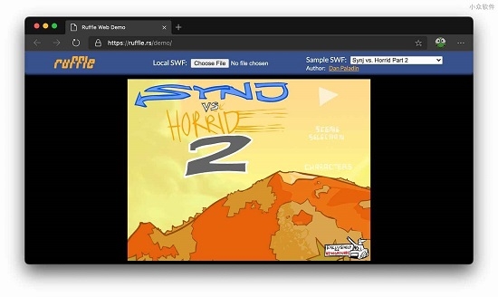 Ruffle(Flash模拟器)