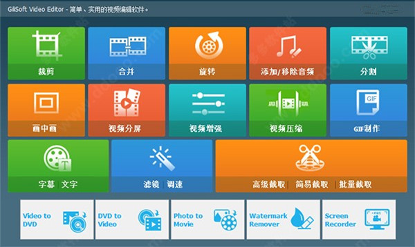 视频编辑软件(GiliSoft