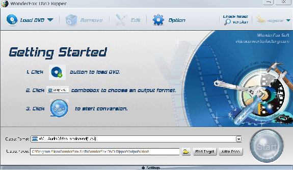 DVD视频提取工具(WonderFox