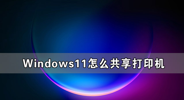 Windows11怎么共享打印机 Windows11共享打印机怎么设置