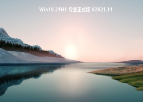 Win10 21H1 专业正式版 V2021.11