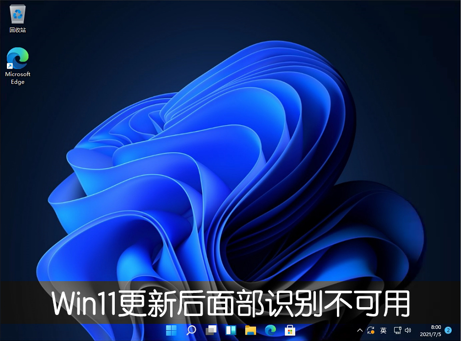 Win11更新22000.100后面部识别不可用怎么办?