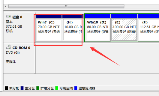 windows7硬盘怎么合并分区？windows7硬盘合并分区的方法