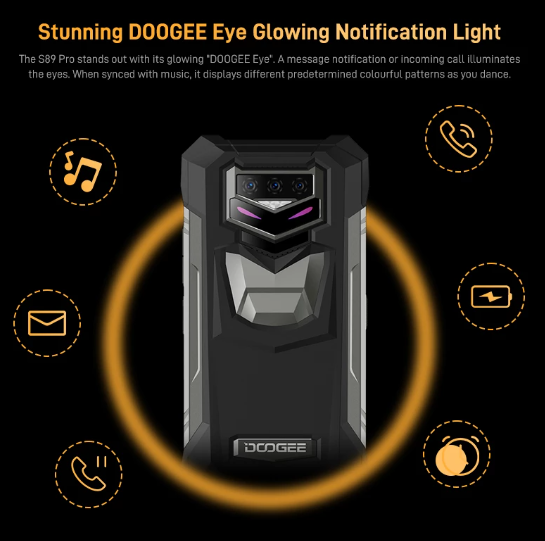 国产 DOOGEE S89 Pro 手机发布:1.2 万 mAh 超大电池,蝙蝠侠炫酷呼吸灯,限时约 1600 元