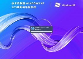 技术员联盟 Windows XP SP3最新纯净版系统 V2022