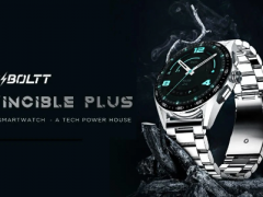 电池续航长达7天，Fire-Boltt Invincible Plus智能手表成为时尚和功能的完美结合