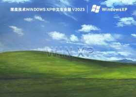 深度技术windows xp中文专业版 V2023