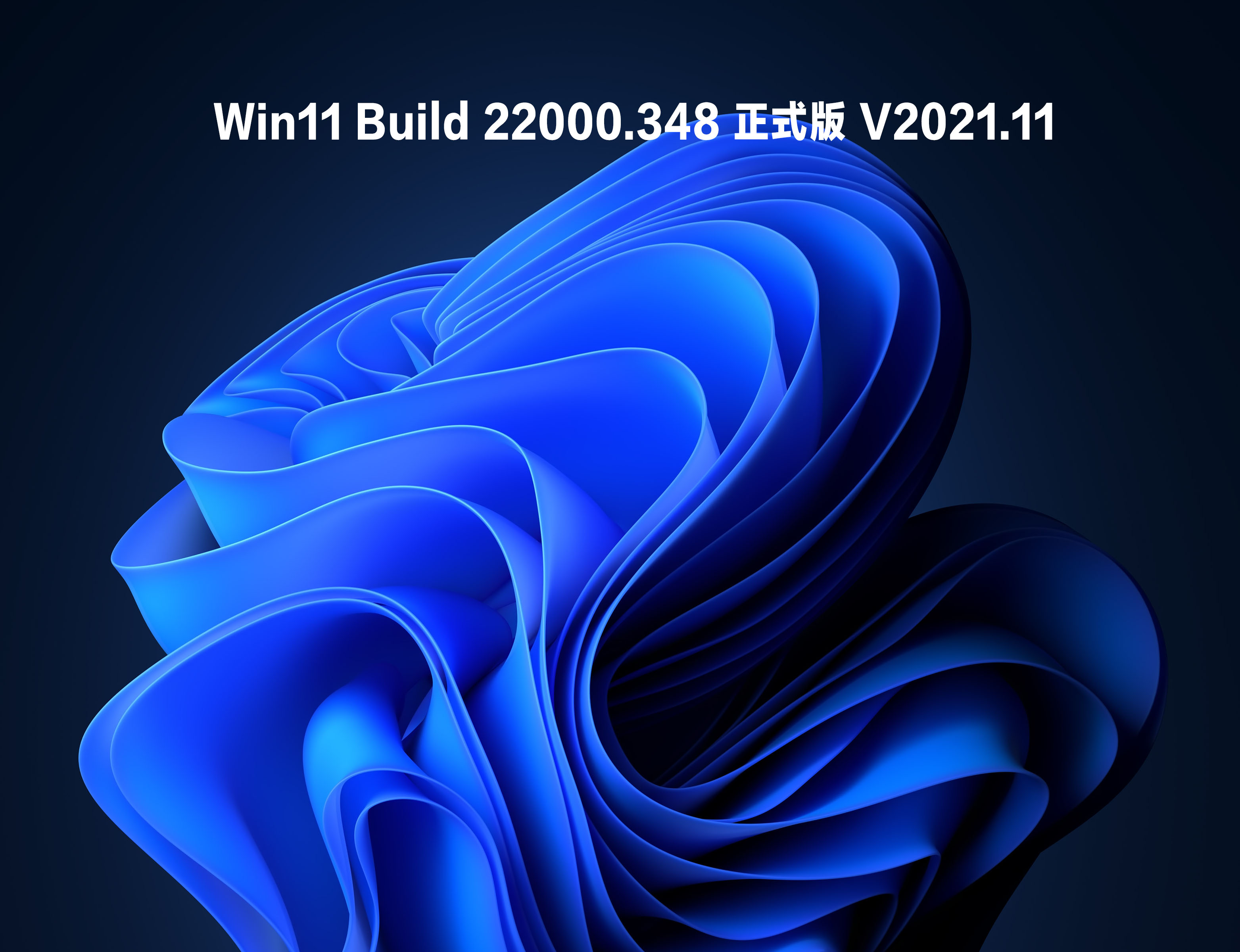 【已删除】Win11 Build 22000.348 正式版 V2021.11