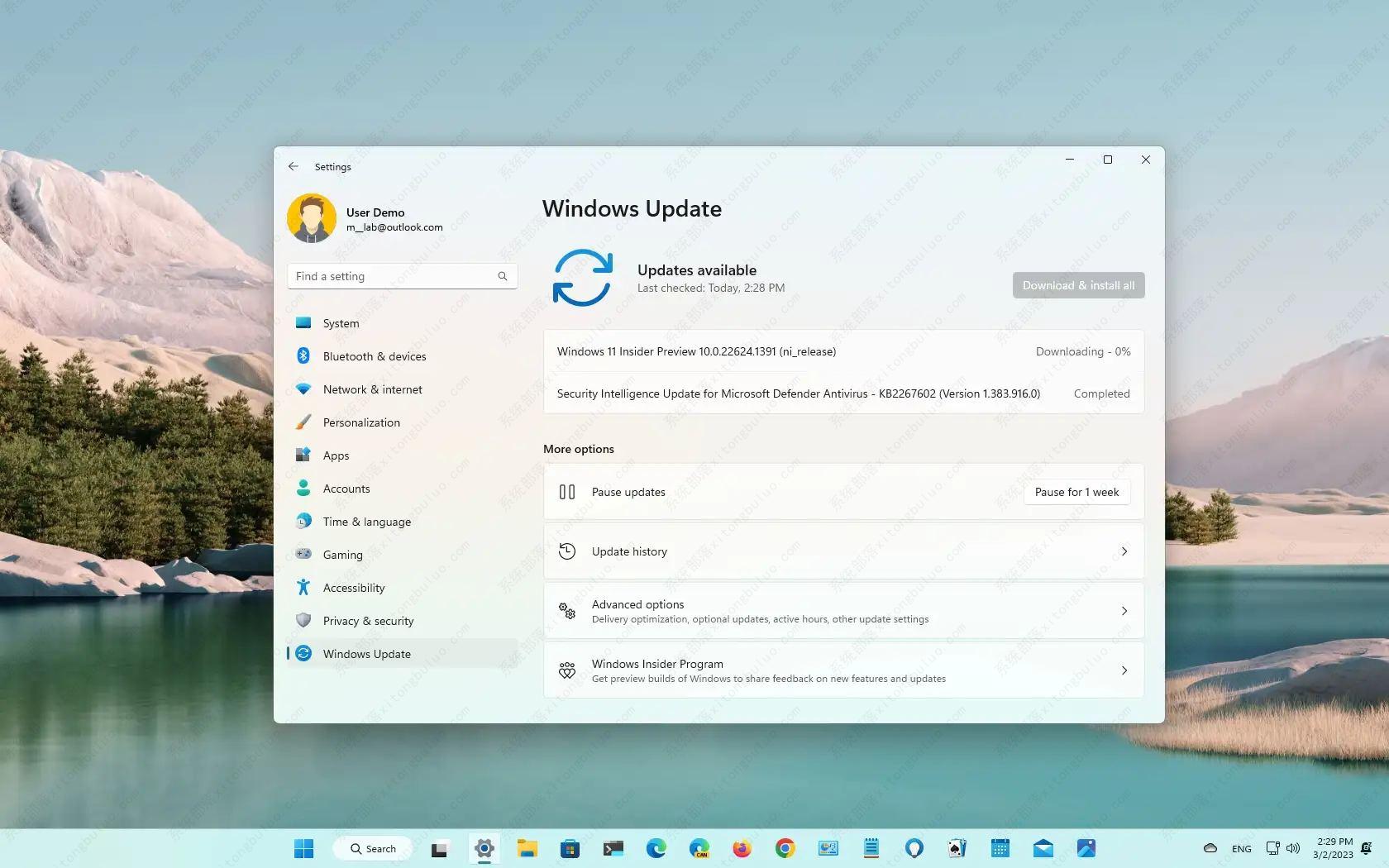 微软Windows 11 Build 22624.1391/22621.1391(KB5023011)Beta预览版推送了！