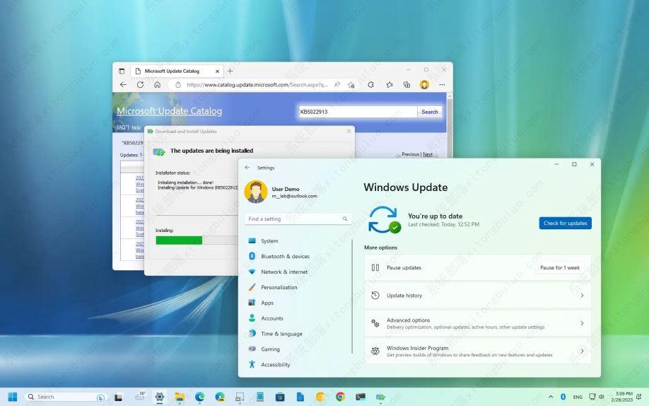 如何在Windows 11 22H2上安装功能下降(时刻2)更新？
