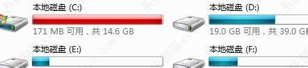win7c盘变红满了怎么清理？win7系统c盘变红清理教程