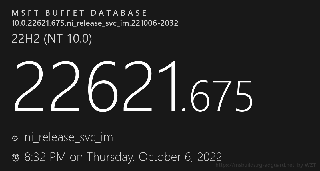 微软Win11 测试版 Build 22621.675(ni_release)发布！新功能一览！