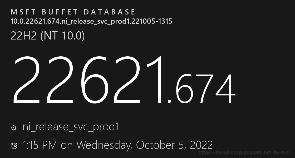 微软Win11 22H2 22621.674(KB5018427)正式版推送了！