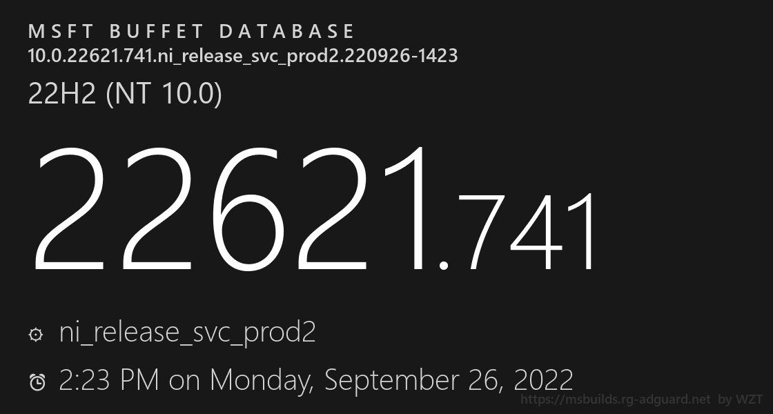 微软最新Win11 Beta 22621.741/22623.741(KB5018503)测试版发布！