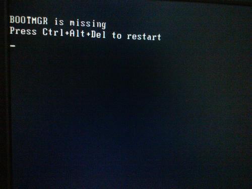 win10系统 bootmgr is missing怎么解决？