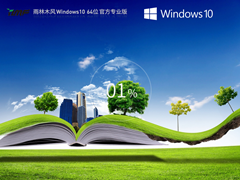 【雨林木风】Windows10 X64 官方专业版