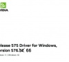 英伟达发布最新NVIDIA热修复驱动576.66!附更新日志和下载地址