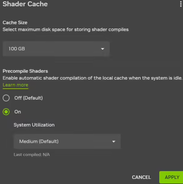 英伟达推出测试版自动着色器编译（ASC）功能