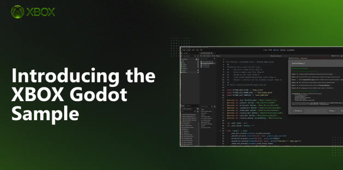 微软正式发布 Xbox Godot Sample！独立游戏一键接入 Xbox PC