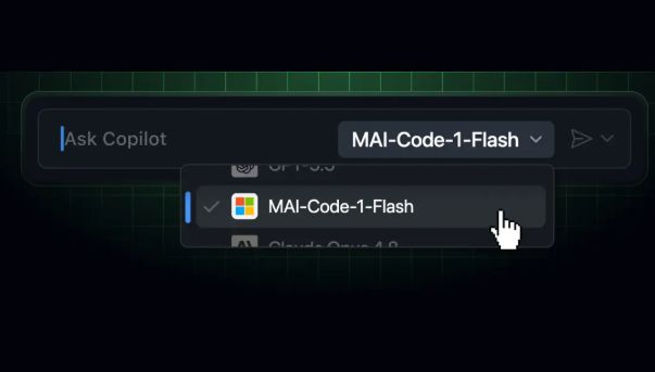 企业编码成本直降六成！MAI-Code-1-Flash 正式登陆 Copilot 商业版与企业