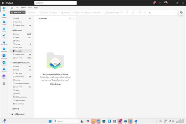 Win11 新版 Outlook 上线统一收件箱!可合并查看全部账户邮件